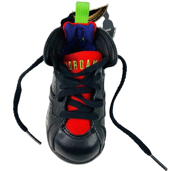 Nike Jordan 7 Retro BT Marvin The Martian 304772 028 Toddler Size 4c Black - Picture 5 of 12